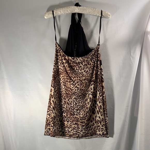 BCX leopard print halter top size medium - Picture 4 of 6